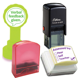 Best Teacher Kit Elementary School Supplies Teacher Stamps Self-Inking  Stamps for Classroom Stamp with Stamp Tray